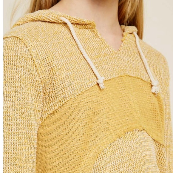 NWOT Hayden Girls Knit Hoodie - Picture 3 of 8